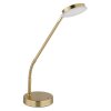 Illuminazione Globo Lighting Silvio Lampada da tavolo LED Ottone, 1-Luce