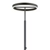 Illuminazione Globo Lighting Emanuel Plafoniera LED Antracite, Nero, 1-Luce