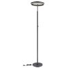 Illuminazione Globo Lighting Emanuel Plafoniera LED Antracite, Nero, 1-Luce
