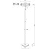 Illuminazione Globo Lighting Emanuel Plafoniera LED Antracite, Nero, 1-Luce
