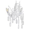 Illuminazione Globo Lighting Kinga Applique Argento, 3-Luci