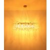 Illuminazione Globo Lighting Gloria Lampadario a corona Oro, 10-Luci