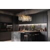 Illuminazione Globo Lighting Gloria Lampadario a corona Oro, 10-Luci