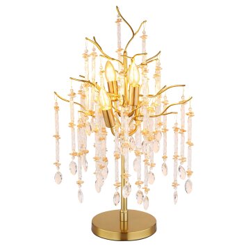 Illuminazione Globo Lighting Gloria Lampada da tavolo Oro, 4-Luci