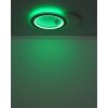 Illuminazione Globo Lighting Mavis Plafoniera LED Bianco, 1-Luce, Telecomando, Cambia colore