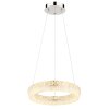 Illuminazione Globo Lighting Laurel Lampadario a sospensione LED Cromo, 1-Luce, Telecomando
