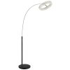 Illuminazione Globo Lighting Laurel Lampada da terra LED Nero, 1-Luce