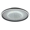 Illuminazione Globo Lighting Mirrora Plafoniera LED Cromo, Nero, Argento, 1-Luce