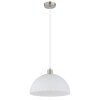 Illuminazione Globo Lighting Selma Lampadario a sospensione Nichel opaco, 1-Luce