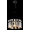 Illuminazione Globo Lighting Daren Lampadario a sospensione Nero, 1-Luce