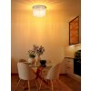 Illuminazione Globo Lighting Gorley Plafoniera Cromo, Sabbia, 5-Luci