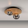 Illuminazione Leuchten Direkt STIKA Plafoniera LED Legno chiaro, 2-Luci