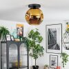 Ripoll Plafoniera, Lampada a sfera Oro, 1-Luce