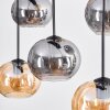 Apedo Lampadario a sospensione, Lampada a sospensione Ambrato, Grigio fumo, 6-Luci