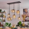 Apedo Lampadario a sospensione, Lampada a sospensione Ambrato, Chiaro, 6-Luci