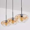 Mertola Lampadario a sospensione, Lampada a sospensione Nero, 3-Luci