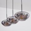 Mertola Lampadario a sospensione, Lampada a sospensione Nero, 3-Luci