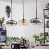 Mertola Lampadario a sospensione, Lampada a sospensione Nero, 3-Luci