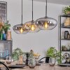 Mertola Lampadario a sospensione, Lampada a sospensione Nero, 3-Luci