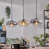 Mertola Lampadario a sospensione, Lampada a sospensione Nero, 3-Luci