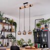 Ripoll Lampadario a sospensione, Lampada a sfera, Lampada a sospensione Écru, Nero, 3-Luci
