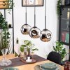 Ripoll Lampadario a sospensione, Lampada a sfera, Lampada a sospensione Écru, Nero, 3-Luci