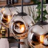 Ripoll Lampadario a sospensione, Lampada a sfera, Lampada a sospensione Écru, Nero, 3-Luci