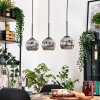 Ripoll Lampadario a sospensione, Lampada a sfera, Lampada a sospensione Écru, Nero, 3-Luci
