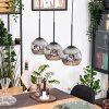 Ripoll Lampadario a sospensione, Lampada a sfera, Lampada a sospensione Écru, Nero, 3-Luci