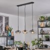 Mertola Lampadario a sospensione, Lampada a sospensione Ambrato, Chiaro, Grigio fumo, 3-Luci