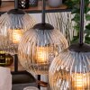 Ripoll Lampadario a sospensione, Lampada a sfera, Lampada a sospensione Écru, Nero, 3-Luci
