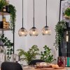 Ripoll Lampadario a sospensione, Lampada a sfera, Lampada a sospensione Écru, Nero, 3-Luci