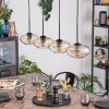 Mertola Lampadario a sospensione, Lampada a sospensione Ambrato, Chiaro, 4-Luci
