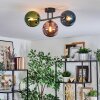 Gastor Plafoniera, Lampada a sfera Blu, Verde, Ramato, 3-Luci