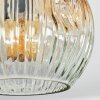 Ripoll Plafoniera, Lampada a sfera Ambrato, Chiaro, 3-Luci