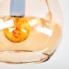 Koyoto Plafoniera, Lampada a sfera Ambrato, 4-Luci
