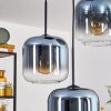 Lauden Lampadario a sospensione, Lampada a sospensione Blu, Chiaro, 3-Luci