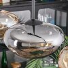 Mertola Lampadario a sospensione, Lampada a sospensione Ambrato, Grigio fumo, 4-Luci