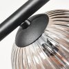 Chehalis Plafoniera, Lampada a sfera Ambrato, Grigio fumo, 4-Luci