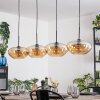 Mertola Lampadario a sospensione, Lampada a sospensione Ambrato, 4-Luci