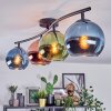 Koyoto Plafoniera, Lampada a sfera Blu, Verde, Ramato, 4-Luci