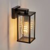 Tourega Lampada da parete per esterno, Applique Nero, 1-Luce