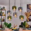 Lauden Lampadario a sospensione, Lampada a sospensione Blu, Verde, Chiaro, Grigio fumo, 6-Luci
