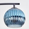 Koyoto Plafoniera, Lampada a sfera Blu, Oro, Ramato, 4-Luci