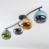 Koyoto Plafoniera, Lampada a sfera Blu, Verde, Chiaro, Ramato, 4-Luci