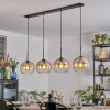 Koyoto Lampadario a sospensione, Lampada a sfera, Lampada a sospensione Ambrato, Chiaro, 4-Luci