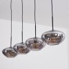Mertola Lampadario a sospensione, Lampada a sospensione Grigio fumo, 4-Luci