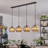 Koyoto Lampadario a sospensione, Lampada a sfera, Lampada a sospensione Ambrato, 4-Luci