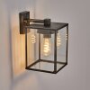 Gramilla Lampada da parete per esterno, Applique Nero, Argento, 1-Luce