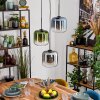 Lauden Lampadario a sospensione, Lampada a sospensione Blu, Verde, Chiaro, Grigio fumo, 3-Luci